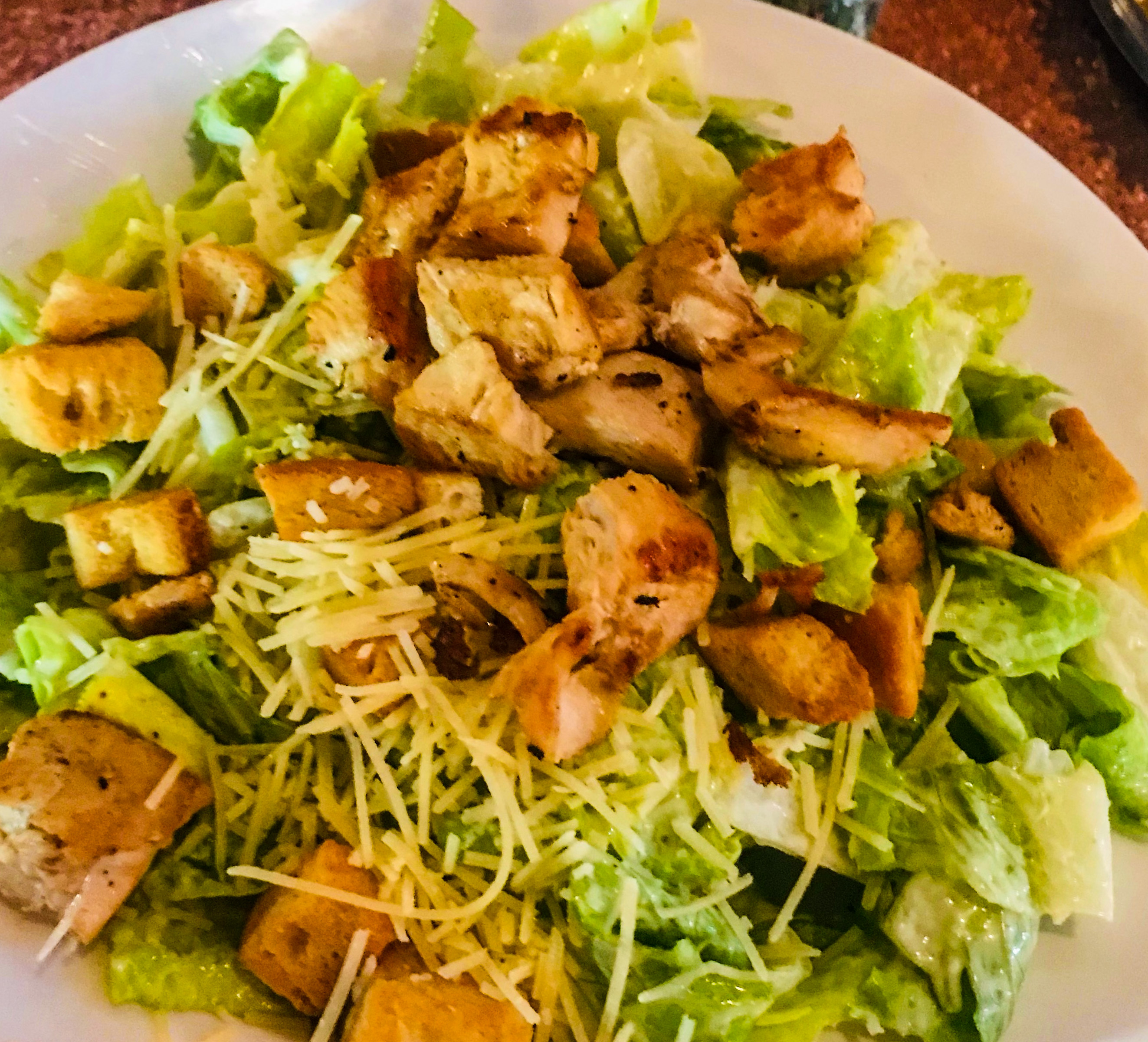 Order Grilled Chicken Caesar Salad  food online from Elly store, Carnegie on bringmethat.com