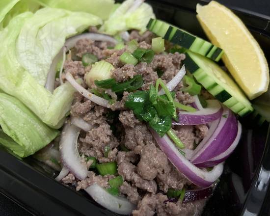 Order Larb Beef (Lao Style) food online from A Bite of Lao and Thai store, Allen on bringmethat.com