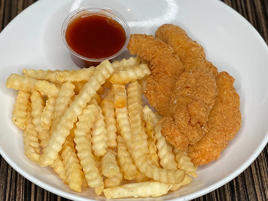 Order Chicken Fingers w/ Fries food online from Dengeos store, Glenview on bringmethat.com