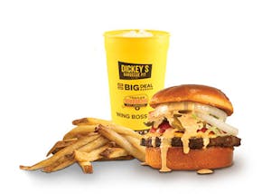 Order Single with Cheese Combo food online from Wayback Burger store, San Bernardino on bringmethat.com
