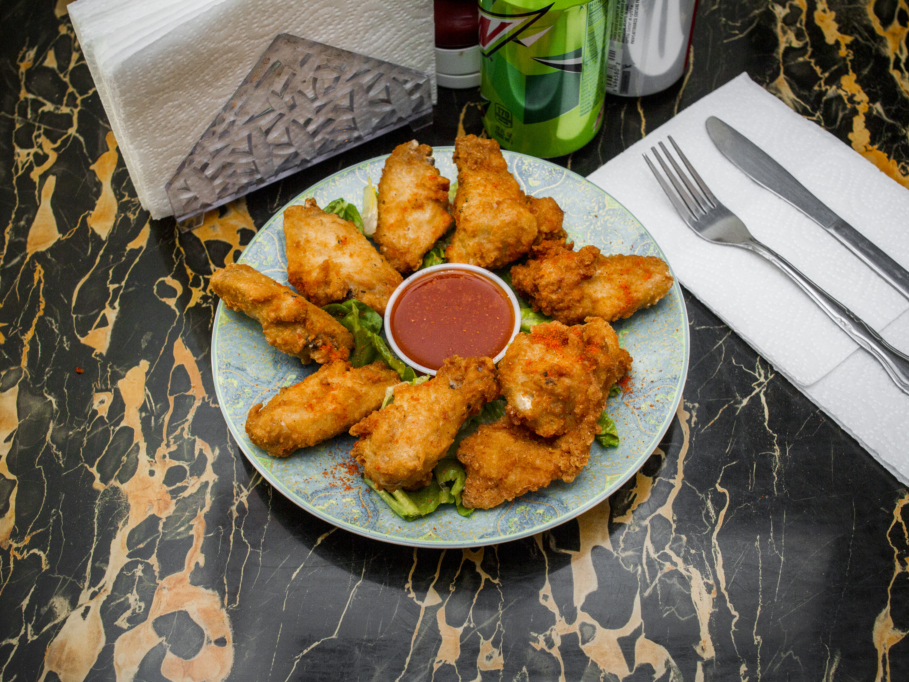 Order Chicken Wings food online from Tabouli Pizza Express store, Edgewater on bringmethat.com