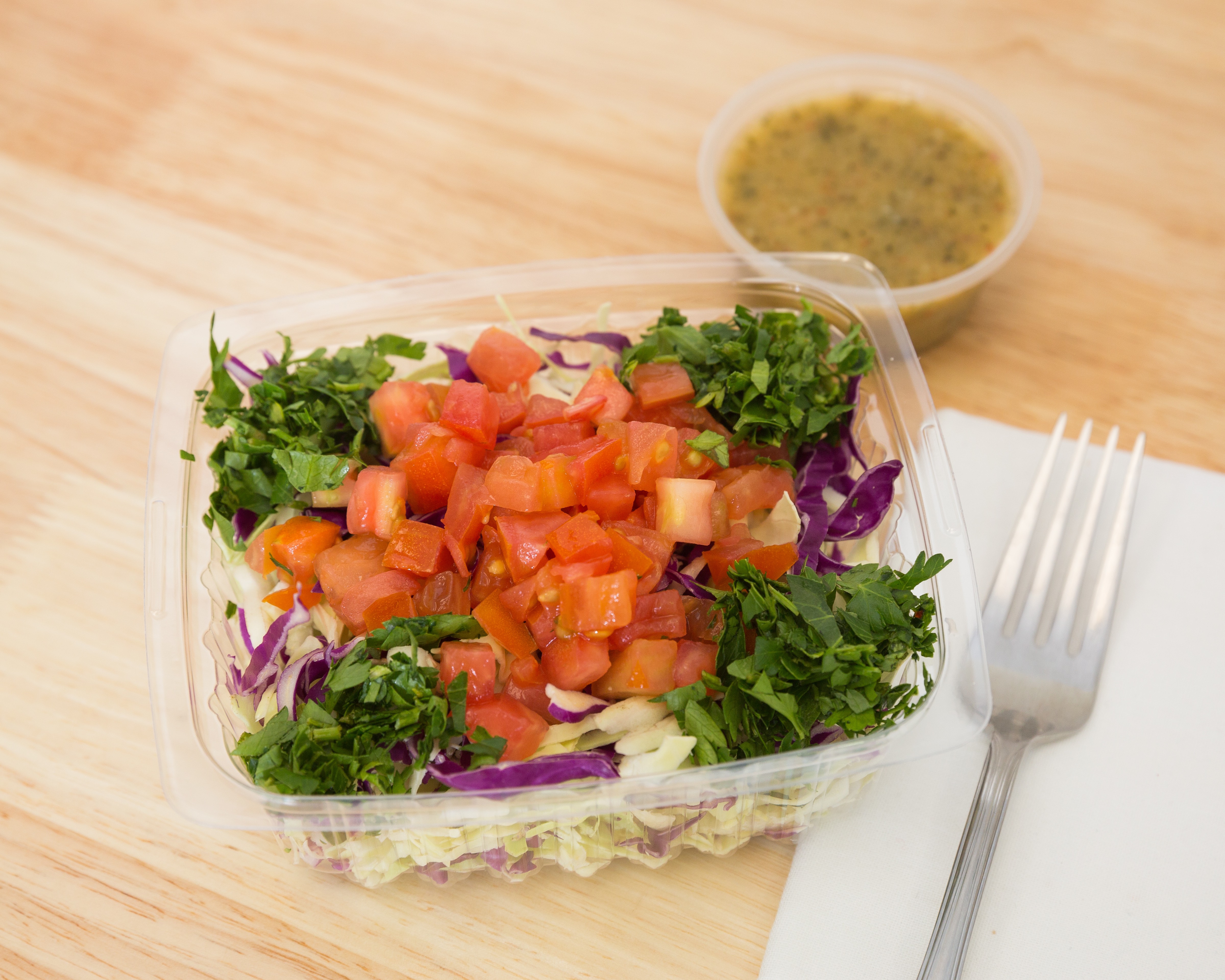 Order Cabbage Salad food online from Vegiterranean Kitchen store, Moorpark on bringmethat.com