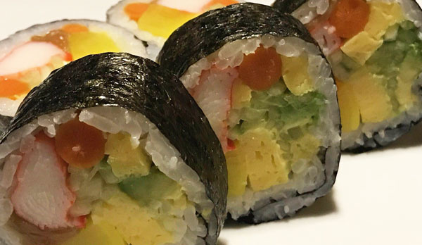 Order Futomaki Roll food online from Izumi Japanese Steak House & Sushi Bar store, Windsor Locks on bringmethat.com