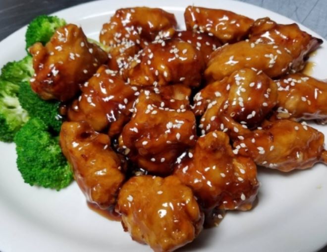 Order T11. Sesame food online from China Island Asian Grill store, Flower Mound on bringmethat.com