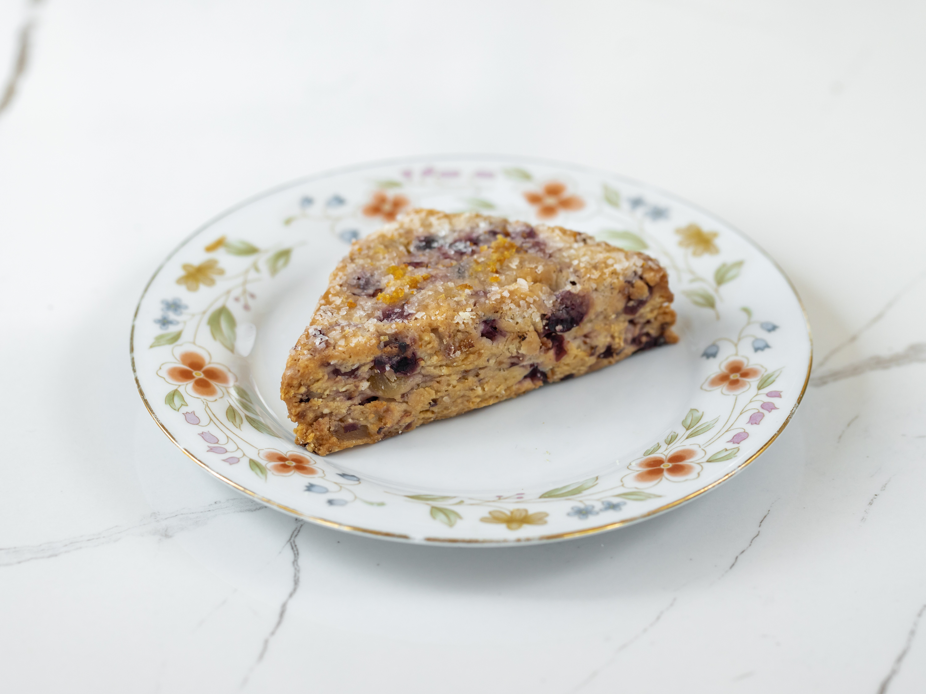 Order Cranberry Ginger Citrus Scone food online from Moby Coffee & Tea store, Los Angeles on bringmethat.com