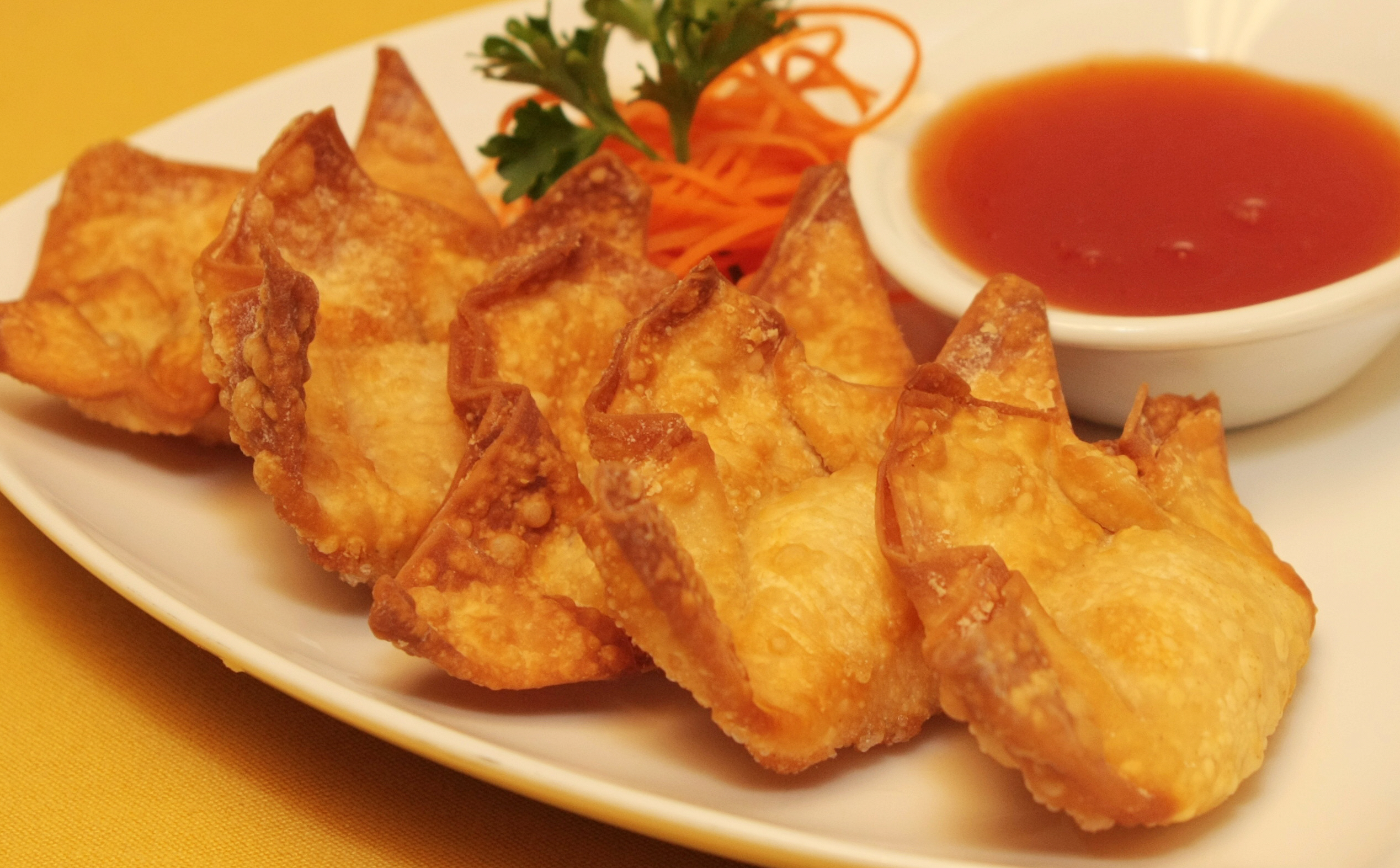 Order 11. Crispy Shrimp Wonton food online from Thai Pavilion National store, Oxon Hill on bringmethat.com