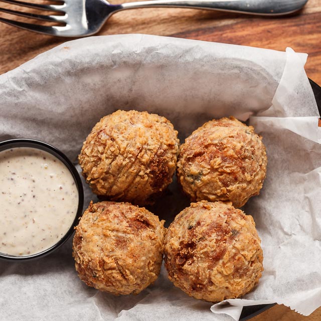 Order Boudin Balls food online from Big Mike's Sports Bar & Grill store, Denham Springs on bringmethat.com