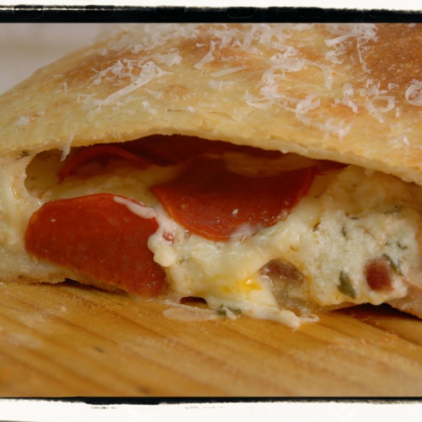 Order Build Your Own Large Cheese Calzone  food online from Brick Oven Pizza store, Moorpark on bringmethat.com