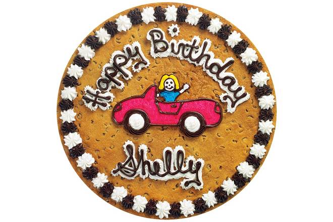 Order Birthday Car - B1007 food online from Great American Cookies store, Dallas County on bringmethat.com