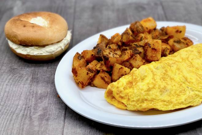 Order Ham 'N Cheese Omelette food online from Roasters n Toasters store, Miami on bringmethat.com