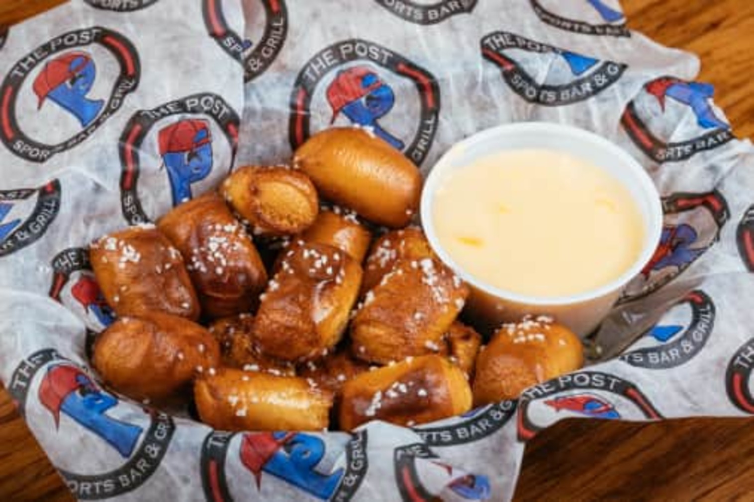 Order Soft Pretzel Bites food online from The Post Sports Bar & Grill store, Maplewood on bringmethat.com