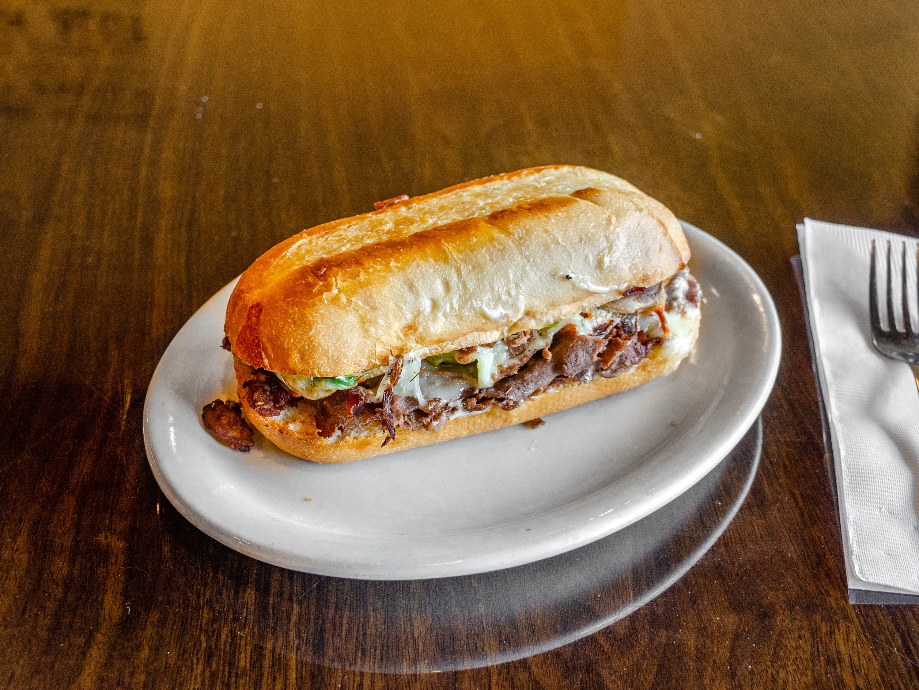 Order Classic Philly Steak Sub food online from Parkway Express Pizza, Subs, & More store, Lafayette on bringmethat.com