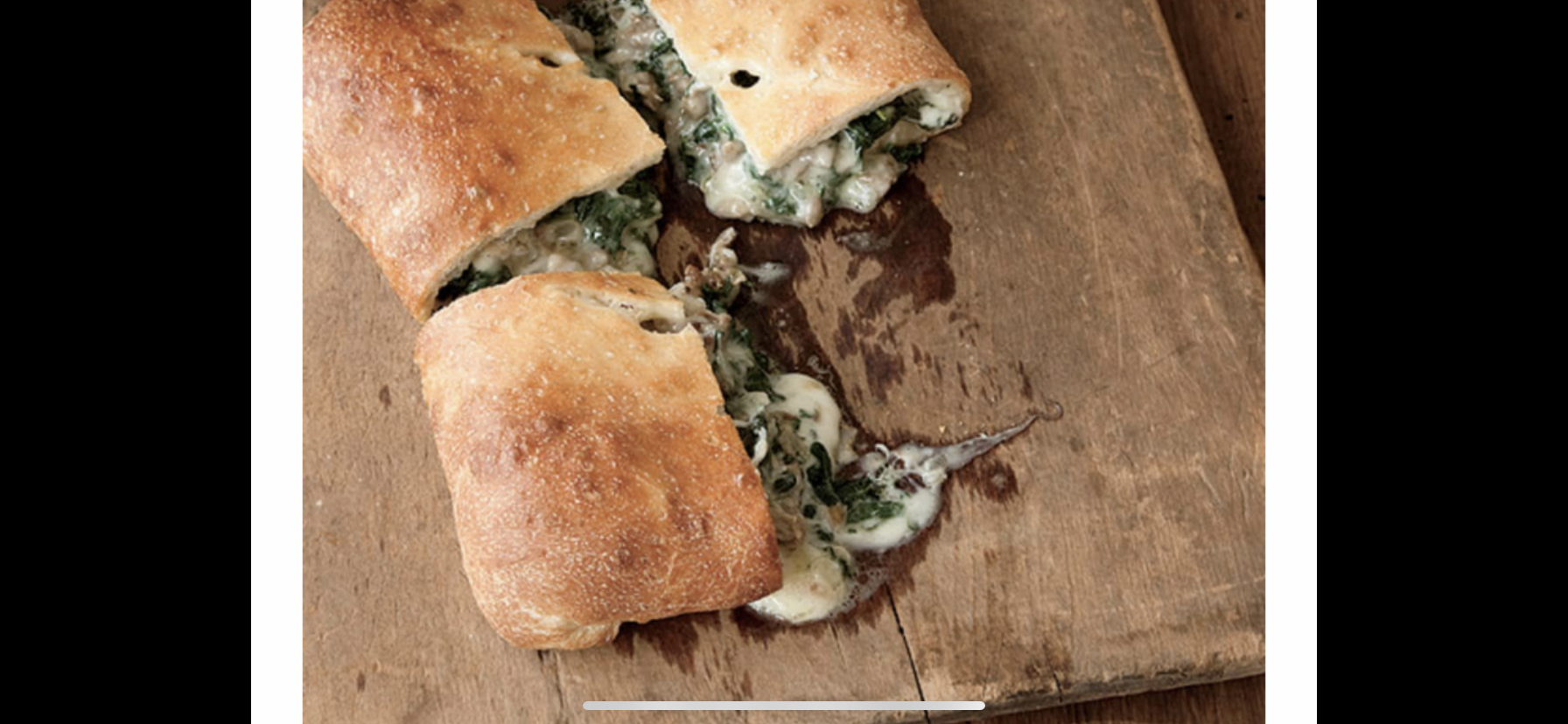 Order Spinach Calzone food online from Crazy Dough store, Brighton on bringmethat.com