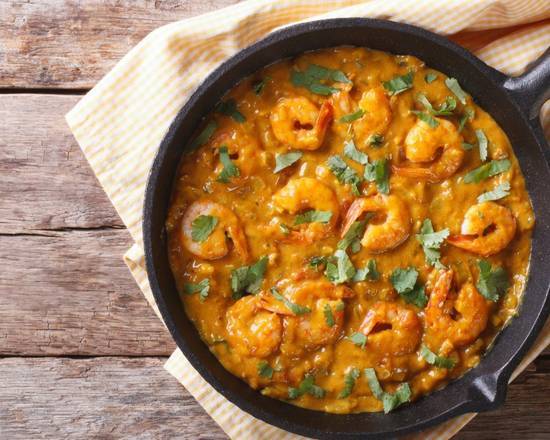 Order Shrimp Curry food online from The Indian Spice Palace store, Inglewood on bringmethat.com