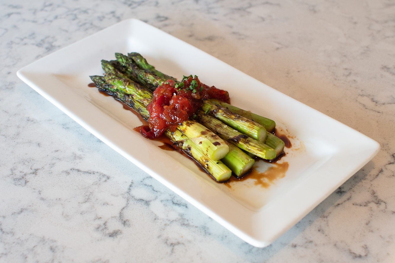 Order Grilled Asparagus food online from Social Restaurant And Bar store, Newton on bringmethat.com