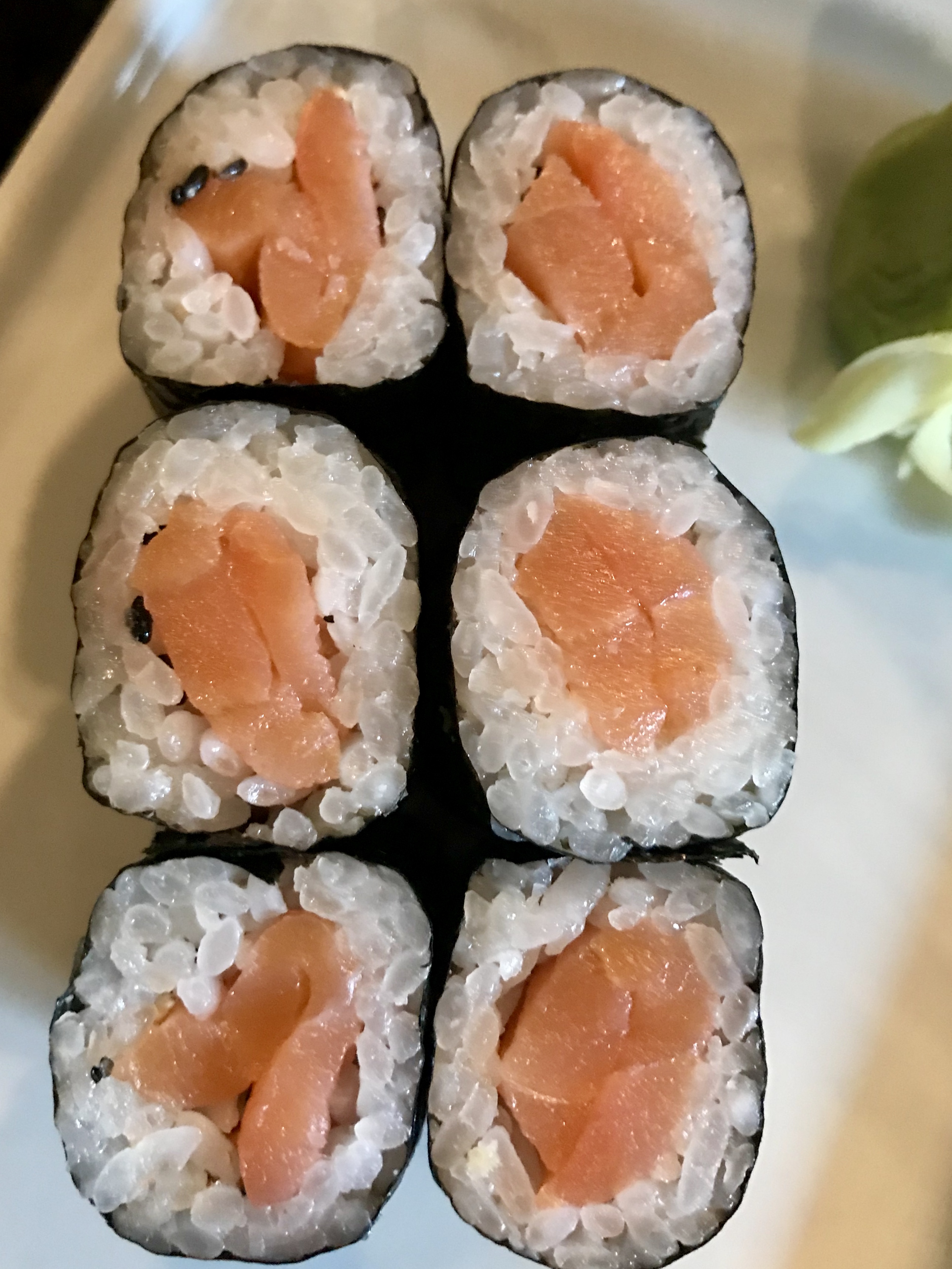 Order Smoked Salmon Maki food online from Nori Sushi store, Chicago on bringmethat.com