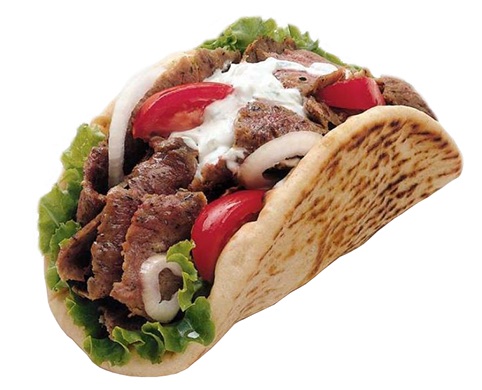 Order Gyros Sandwich food online from Greek Cafe store, Brentwood on bringmethat.com