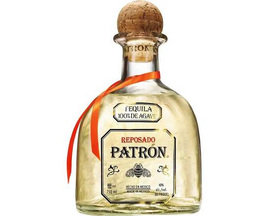 Order Patron Reposado, 375mL tequila (40.0% ABV) food online from Pit Stop Liquor Mart store, El Monte on bringmethat.com