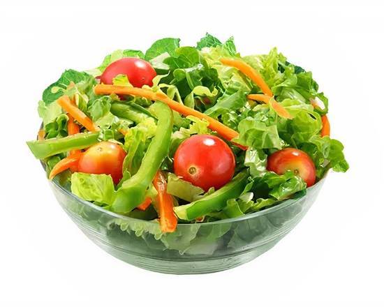 Order Garden Salad (Large) food online from Happy Pizza store, Lansing on bringmethat.com