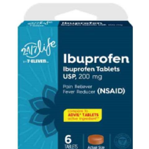 Order 24/7 Life Ibuprofen 6 Count food online from Speedway store, Centerville on bringmethat.com