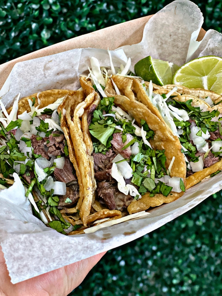 Order CABEZA TACOS food online from Chile Y Limón store, Indianapolis on bringmethat.com