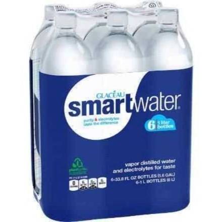 Order Smartwater (1 L x 6-pack) food online from Dolcezza Gelato store, Arlington on bringmethat.com