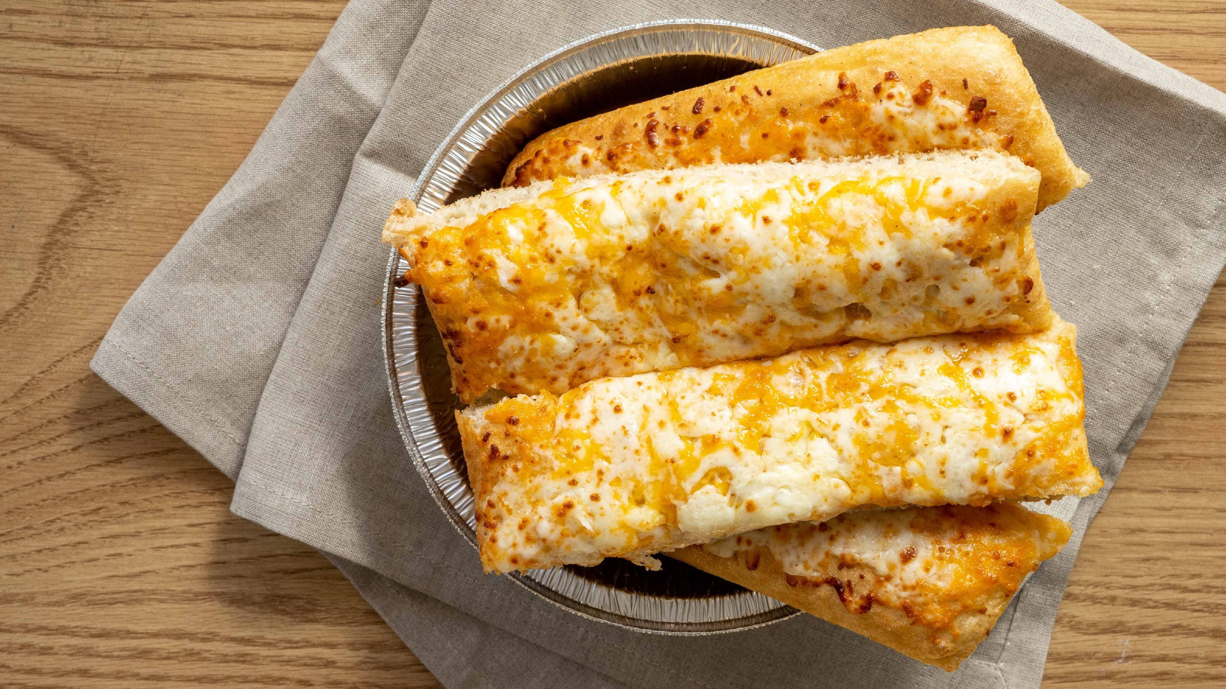 Order Cheese Bread - Small food online from Rockyanos Pizza store, Dallas on bringmethat.com