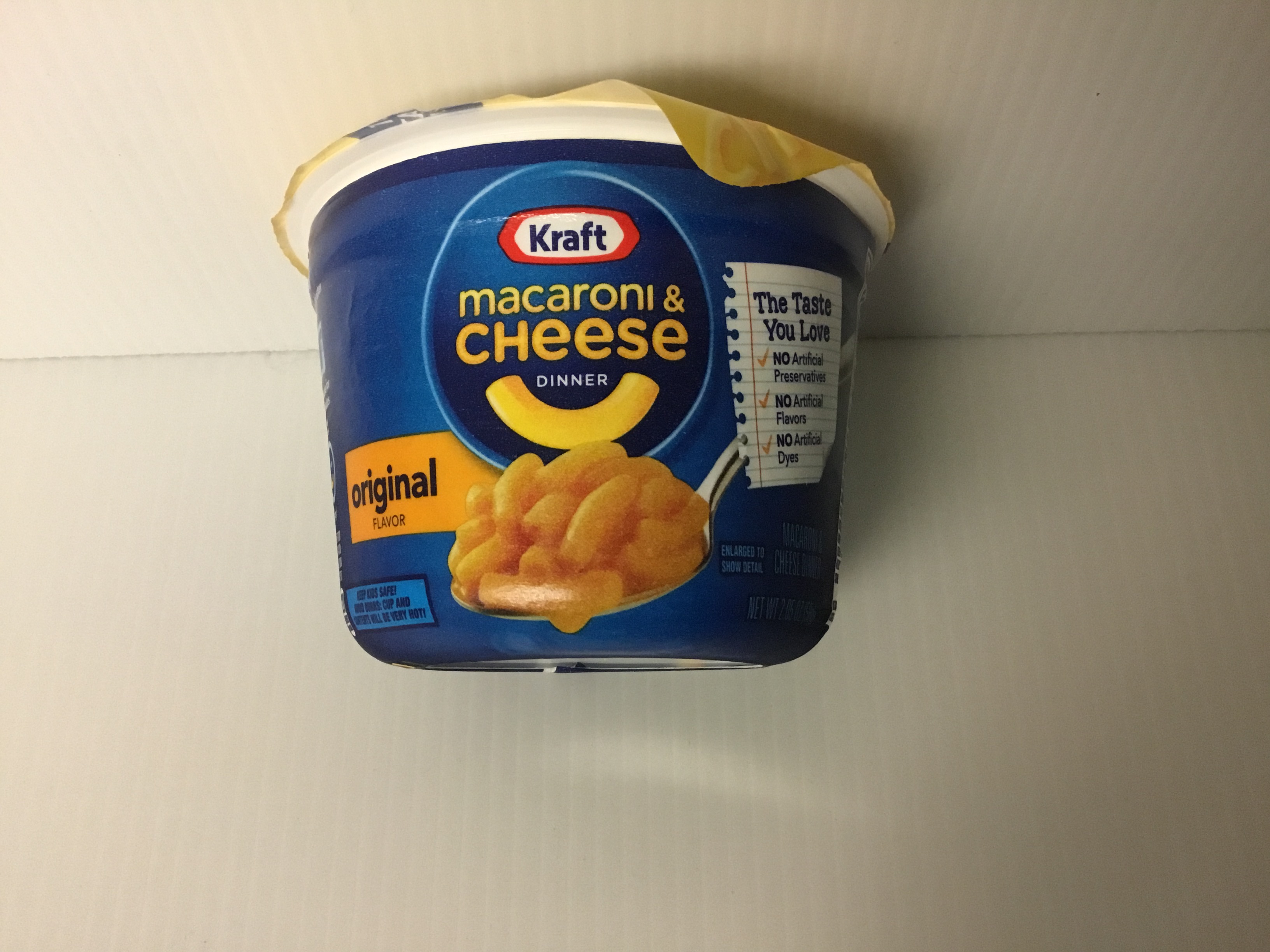 Order Kraft Macaroni and Cheese 2.05 oz food online from Just Dash It store, Englewood on bringmethat.com