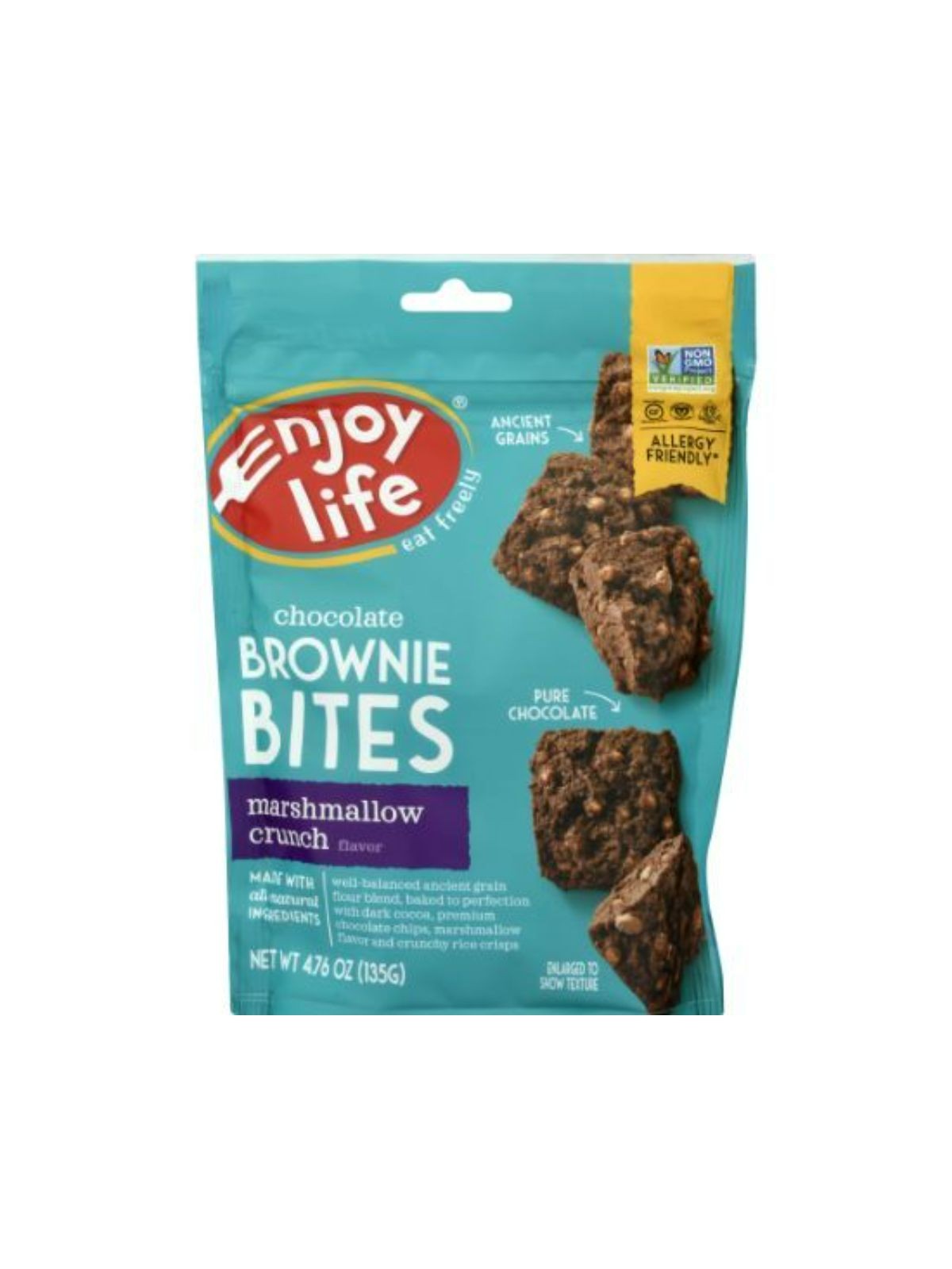 Order Enjoy Life Protein Bites Brownie Marshmallow Crunch Gluten Free (4.76 oz) food online from Stock-Up Mart store, Minneapolis on bringmethat.com