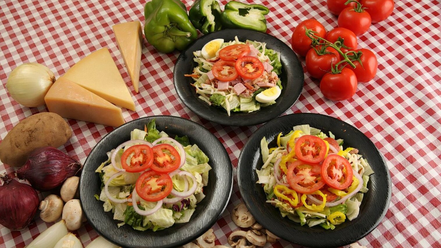 Order Italian Salad food online from Pizza Cottage store, Newark on bringmethat.com