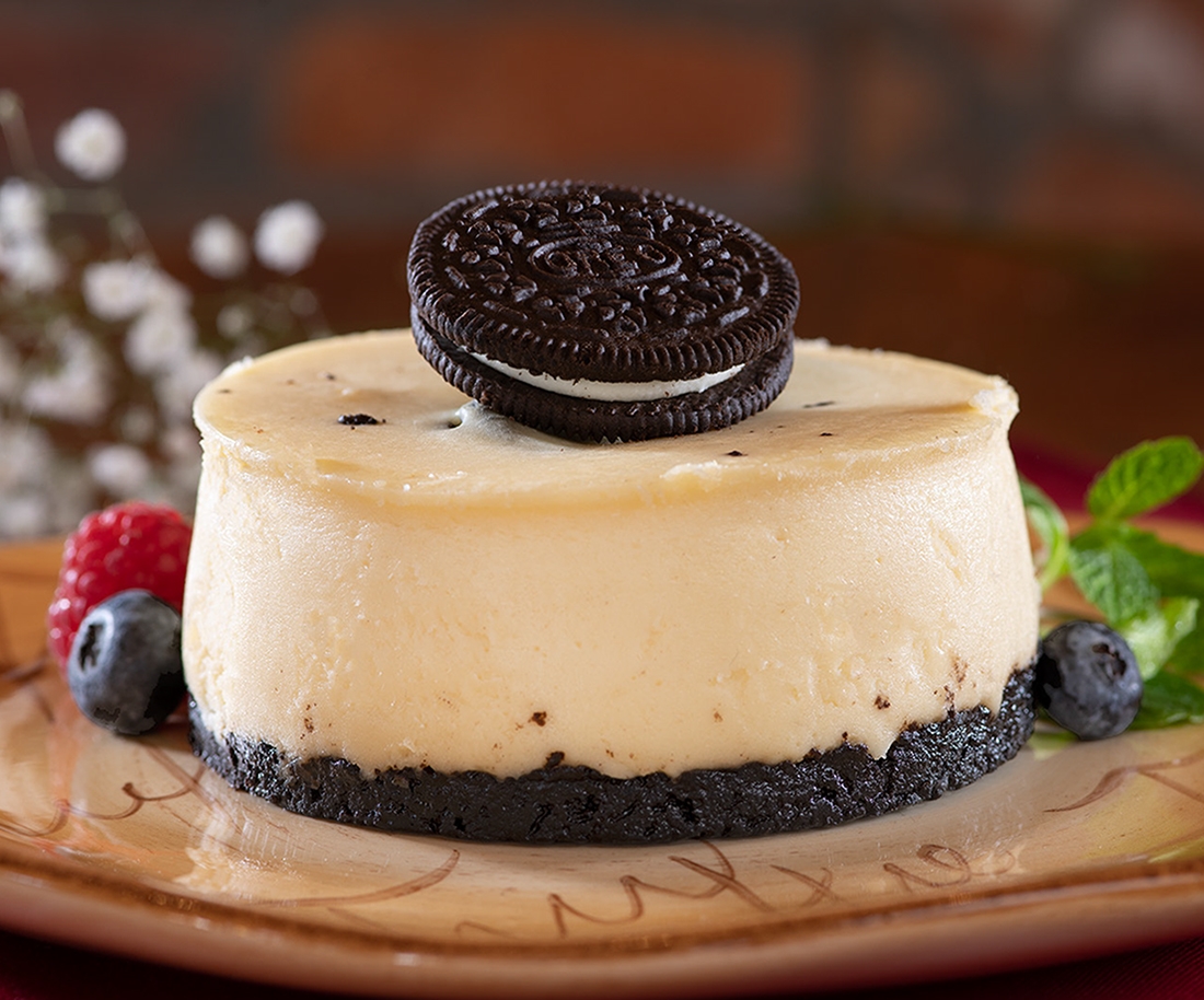 Order Oreo Cheesecake (individual) food online from Urth Caffe store, Pasadena on bringmethat.com