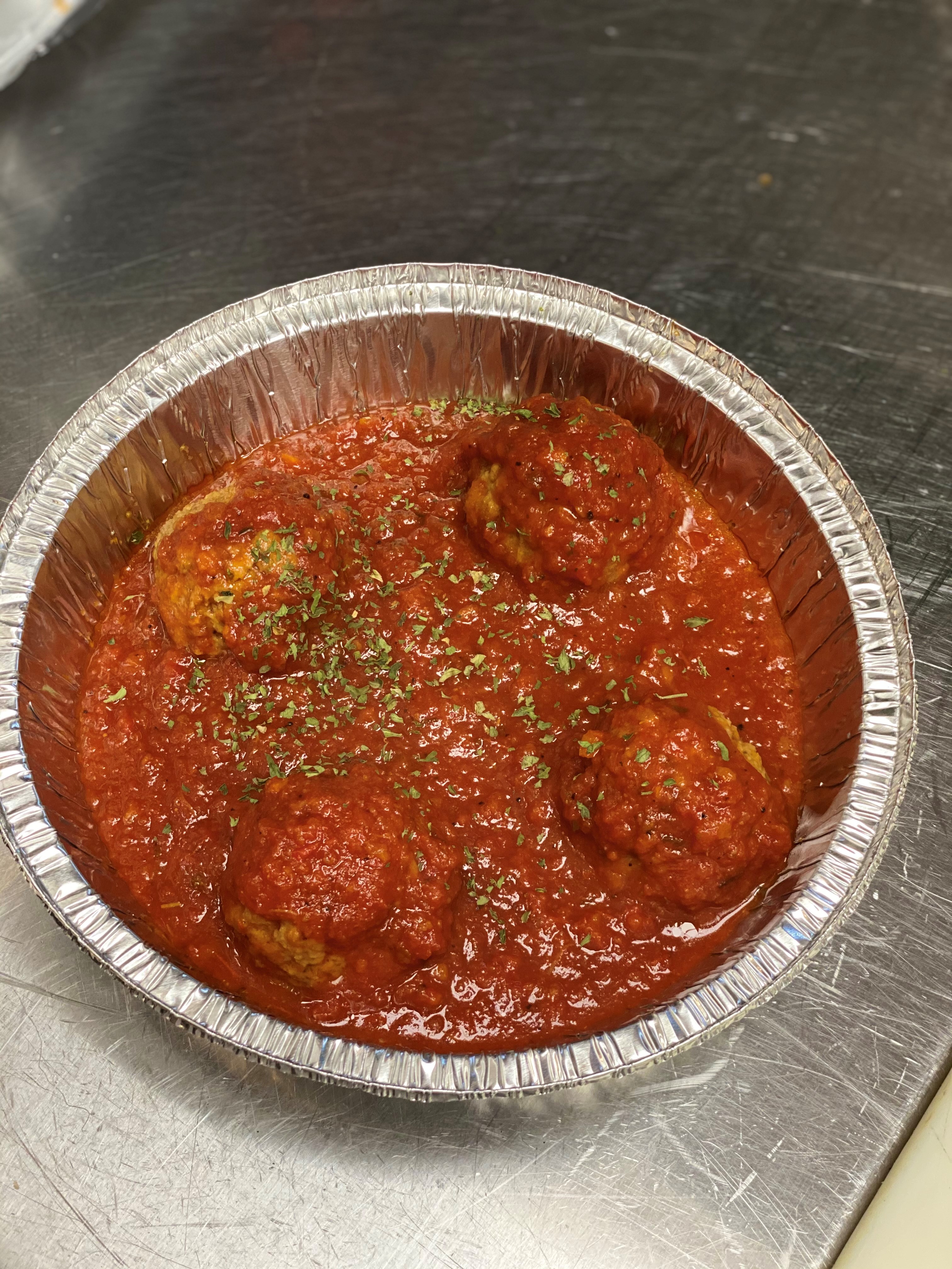 Order Side of 4 Meatballs food online from Three Brothers Pizza store, Greenbelt on bringmethat.com