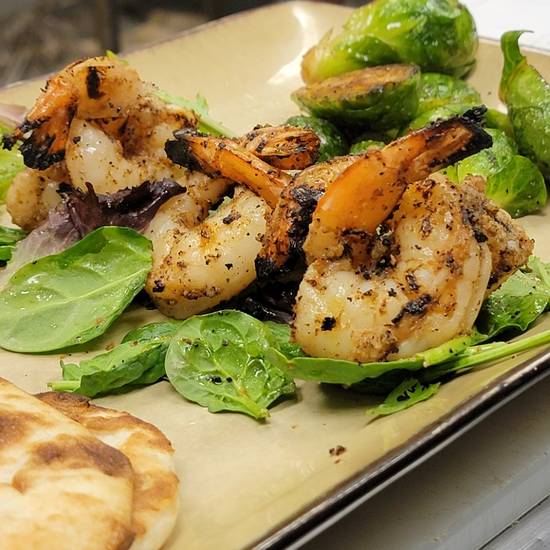 Order Grilled Shrimp Skewers food online from Cowboys & Indians Tex-In Kitchen store, Houston on bringmethat.com