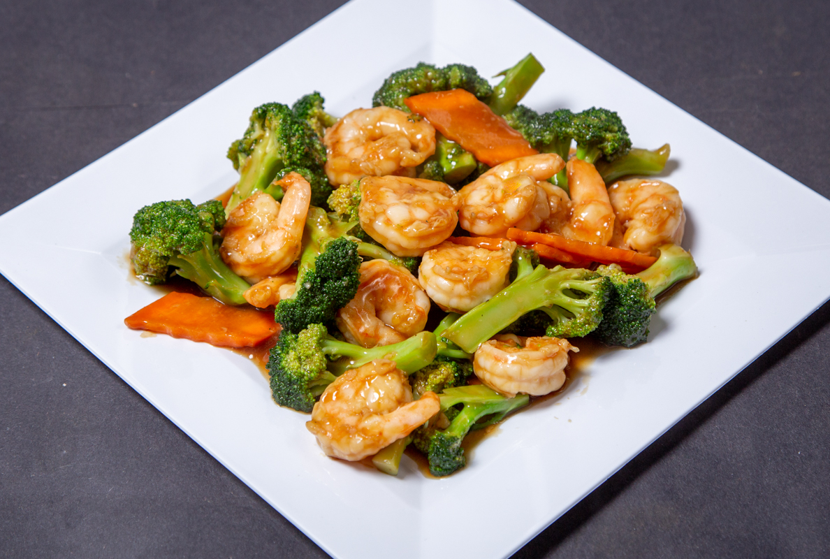 Order Shrimp with Broccoli food online from Mings Garden store, San Jose on bringmethat.com