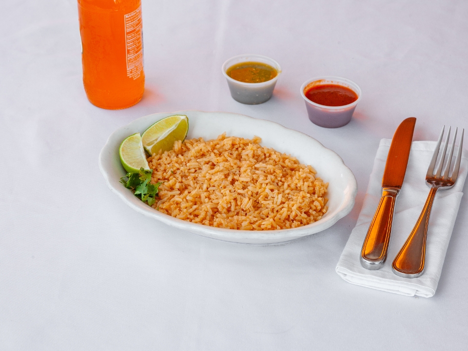 Order Side Rice food online from Amigos Pizza & Taco store, Carol Stream on bringmethat.com