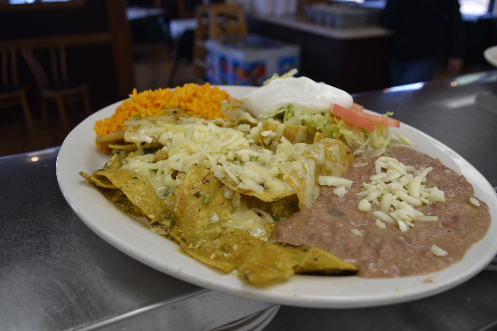 Order Chilaquiles food online from Del Carmen store, Worth on bringmethat.com