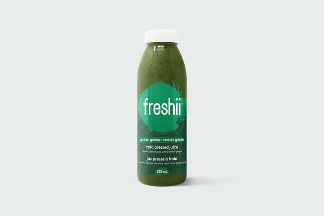 Order Green Genius Juice food online from Freshii store, Dallas on bringmethat.com