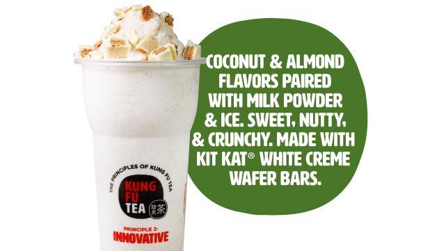 Order Coconut Almond Slush food online from Kung Fu Tea store, King of Prussia on bringmethat.com