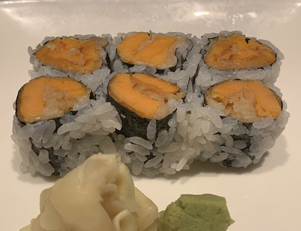 Order Sweet Potato Roll food online from Kumo Sushi store, Plainview on bringmethat.com