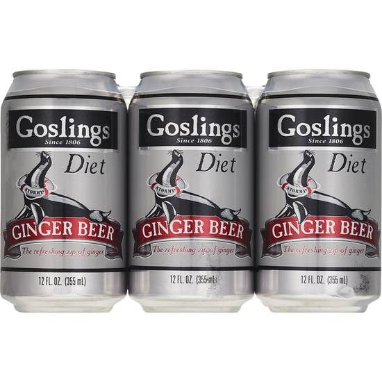 Order Goslings Ginger Beer Diet 6pk cn food online from CVS store, DUBLIN on bringmethat.com