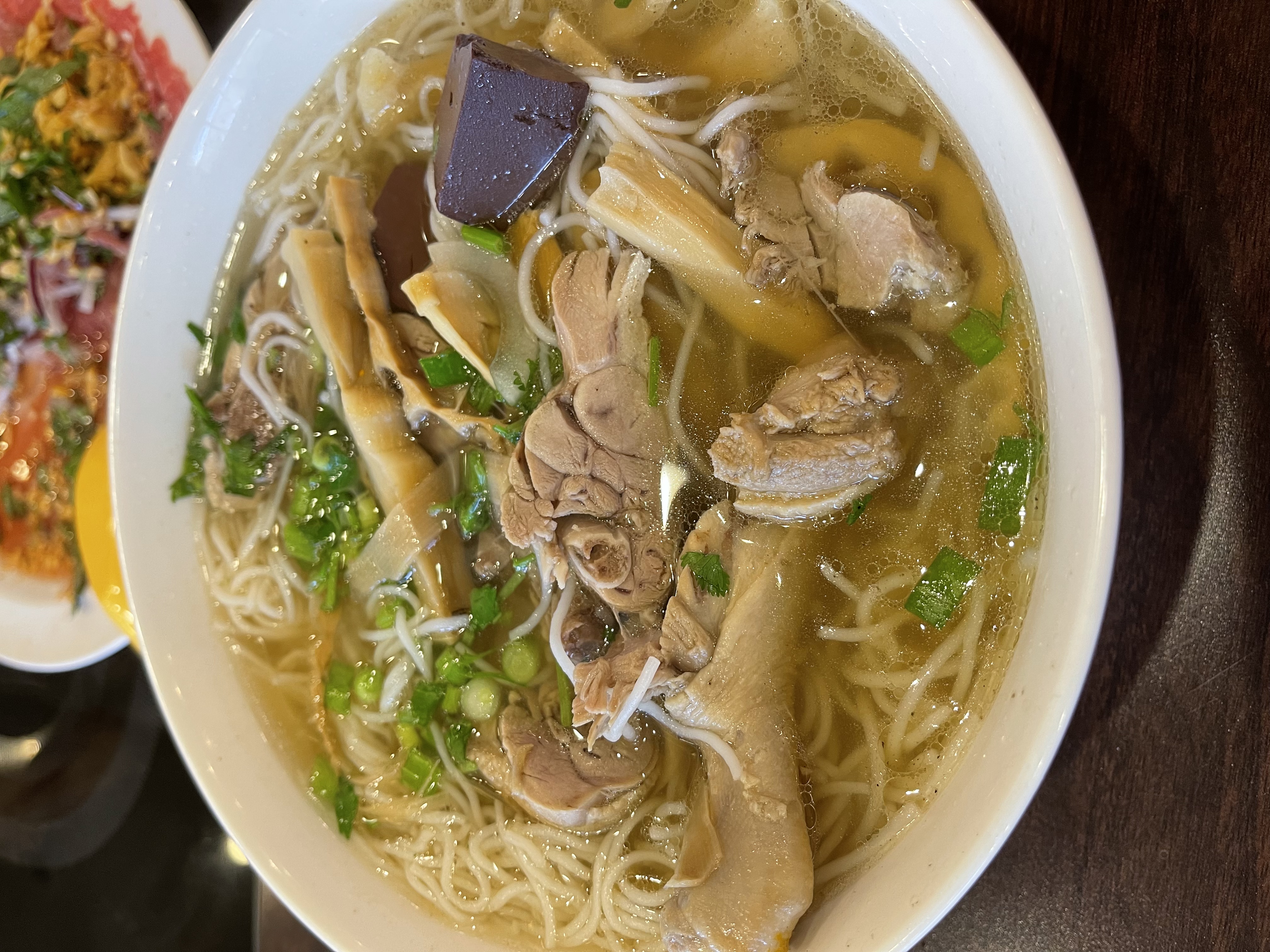 Order NS11. Duck Leg Noodle Soup  food online from So Pho So Good store, San Francisco on bringmethat.com