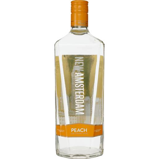 Order New Amsterdam Peach Vodka (1.75 LTR) 107186 food online from BevMo! store, Paso Robles on bringmethat.com