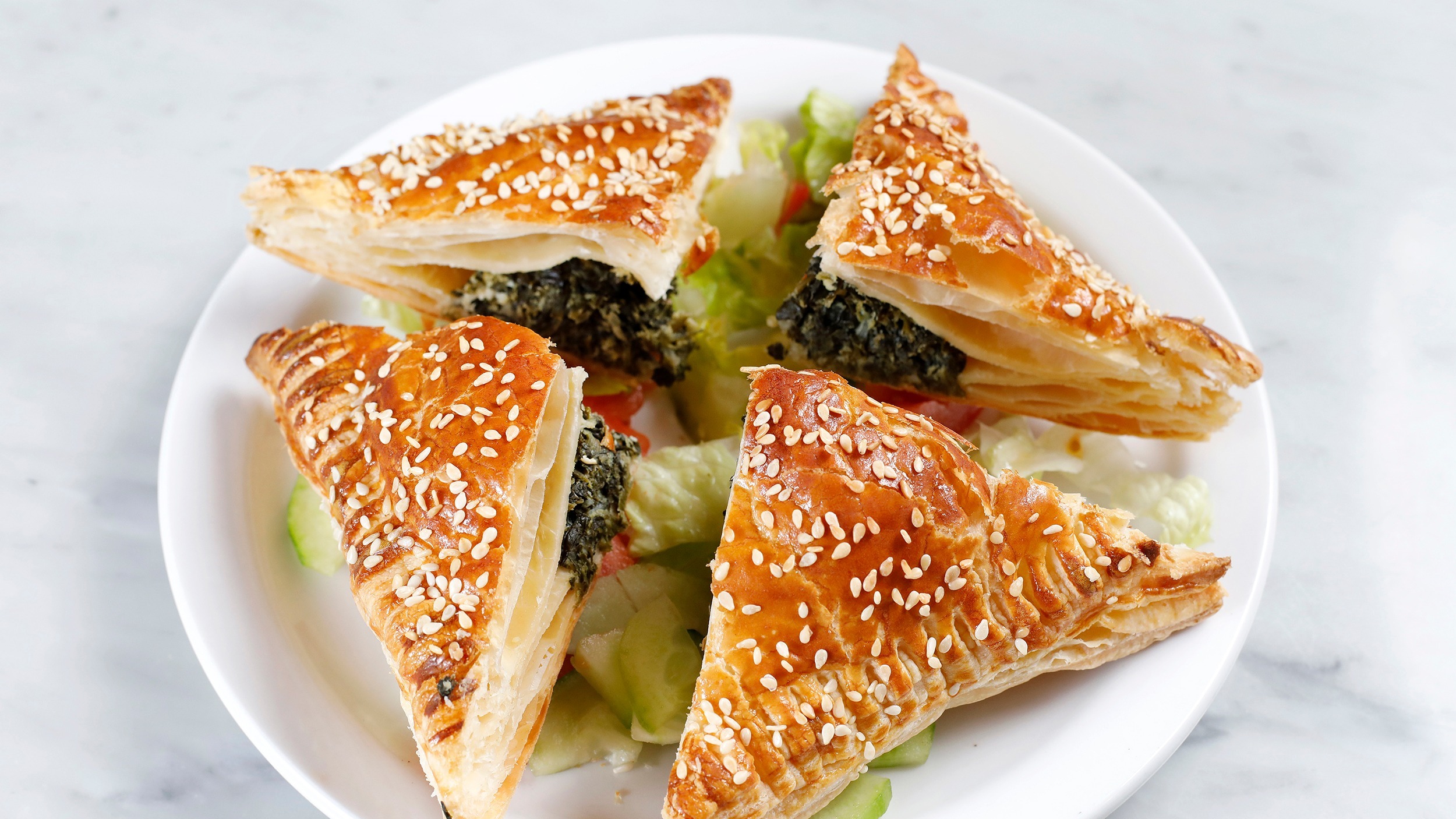 Order Spanakopita food online from Istanbul Grill store, San Francisco on bringmethat.com