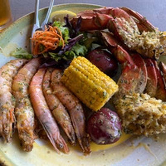 Order Chargrilled Dungeness Platter food online from HIEUX Boil Seafood House store, New Orleans on bringmethat.com