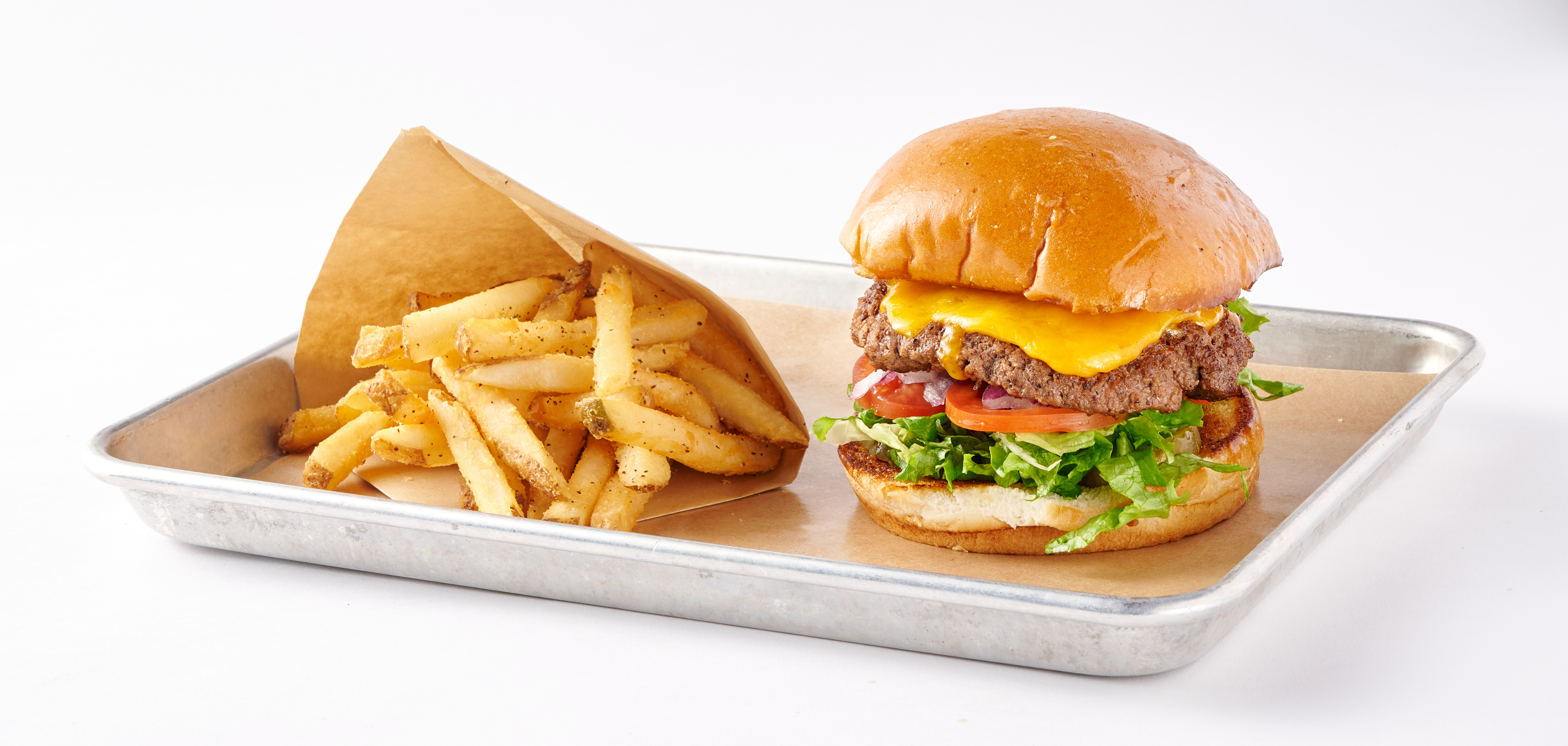 Order Cheddar Burger food online from BoomerJack's Grill Plano store, Plano on bringmethat.com