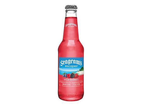 Order Seagram's Escapes Wild Berries - 4x 11.2oz Bottles food online from Bin Bucks Liquor store, Costa Mesa on bringmethat.com