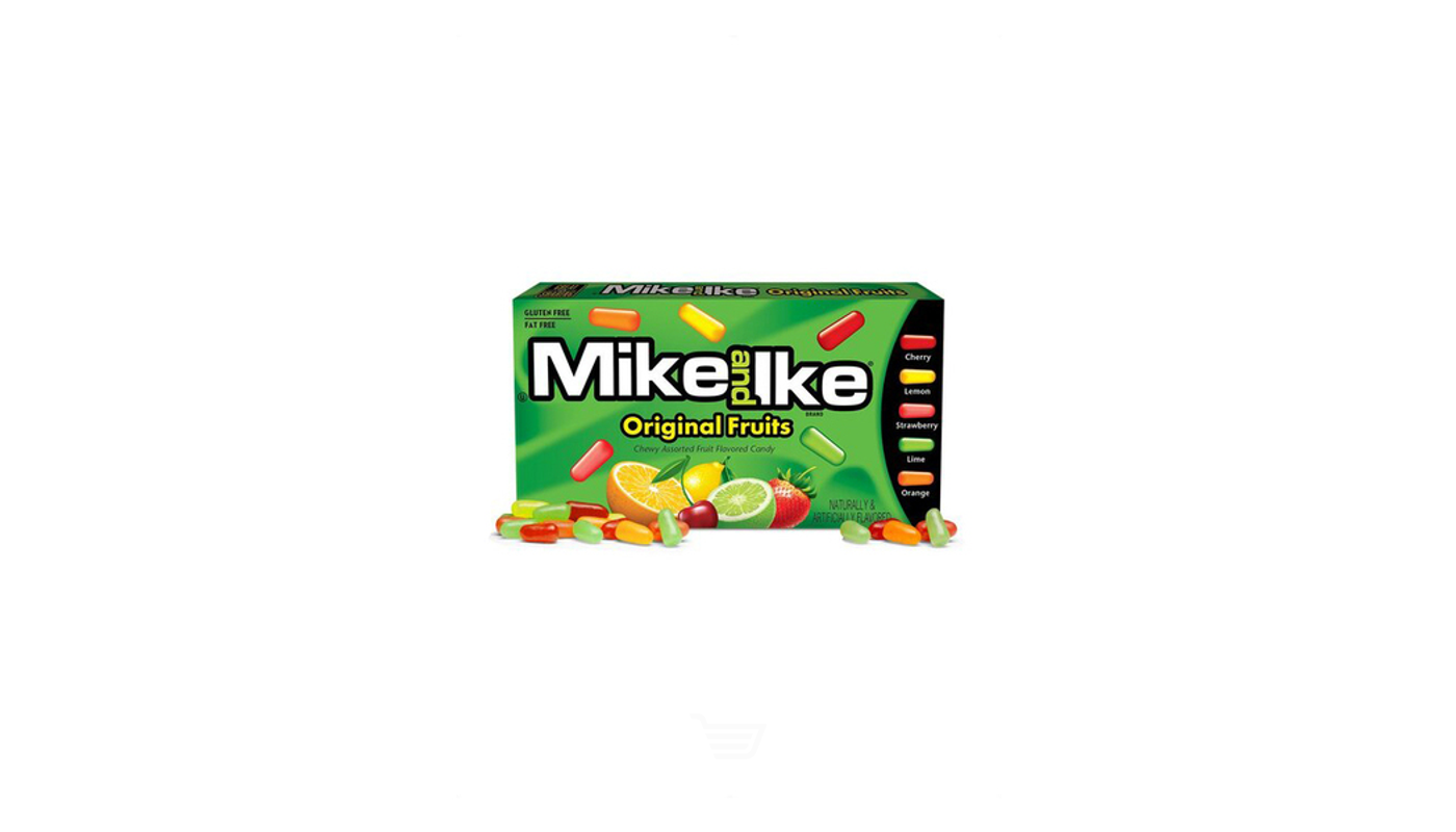 Order Mike & Ike Original 5oz Count food online from Village Commons Liquor store, Camarillo on bringmethat.com