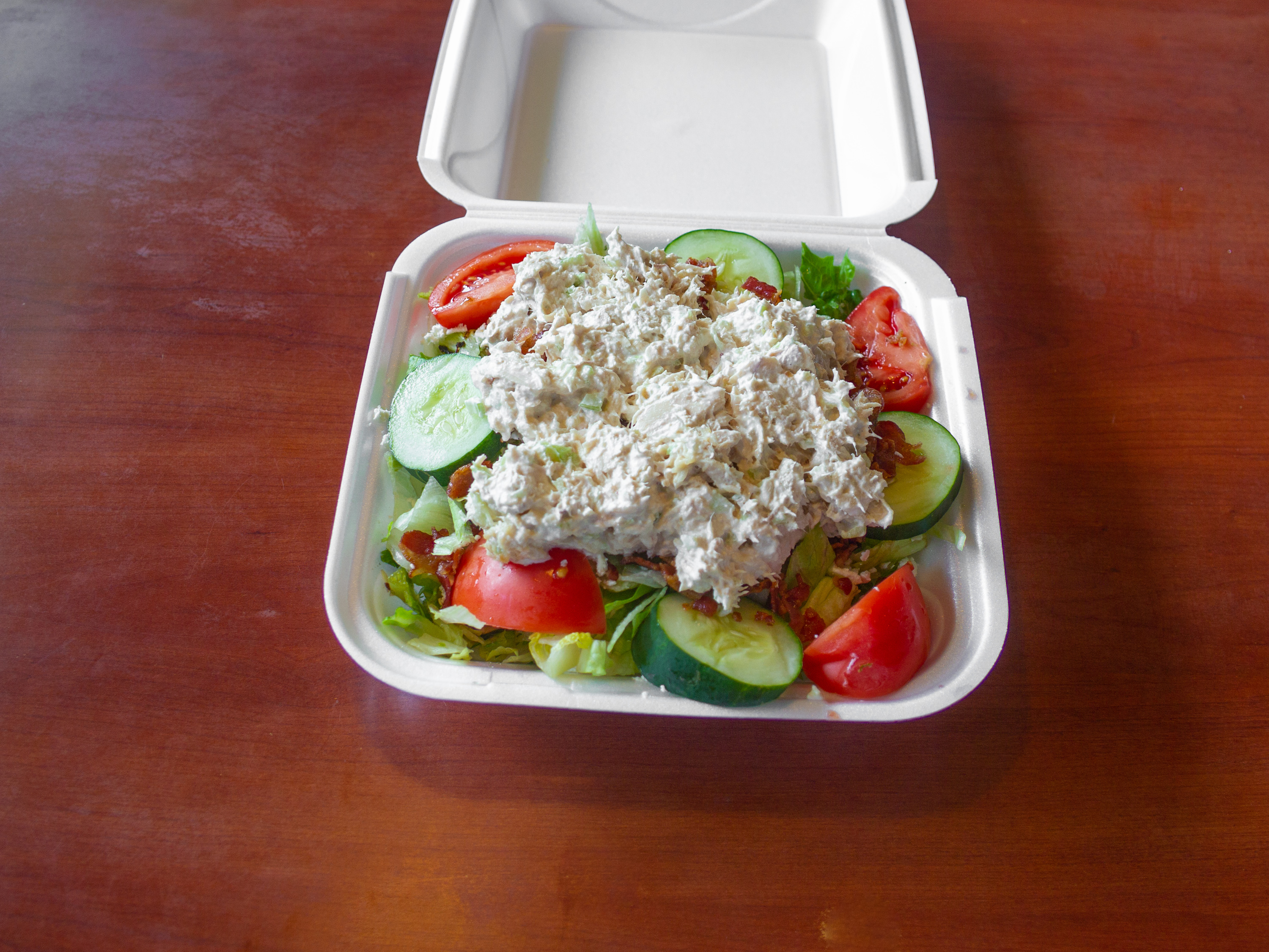 Order Albacore Tuna Salad food online from Green Apple Restaurant store, Waterford Township on bringmethat.com