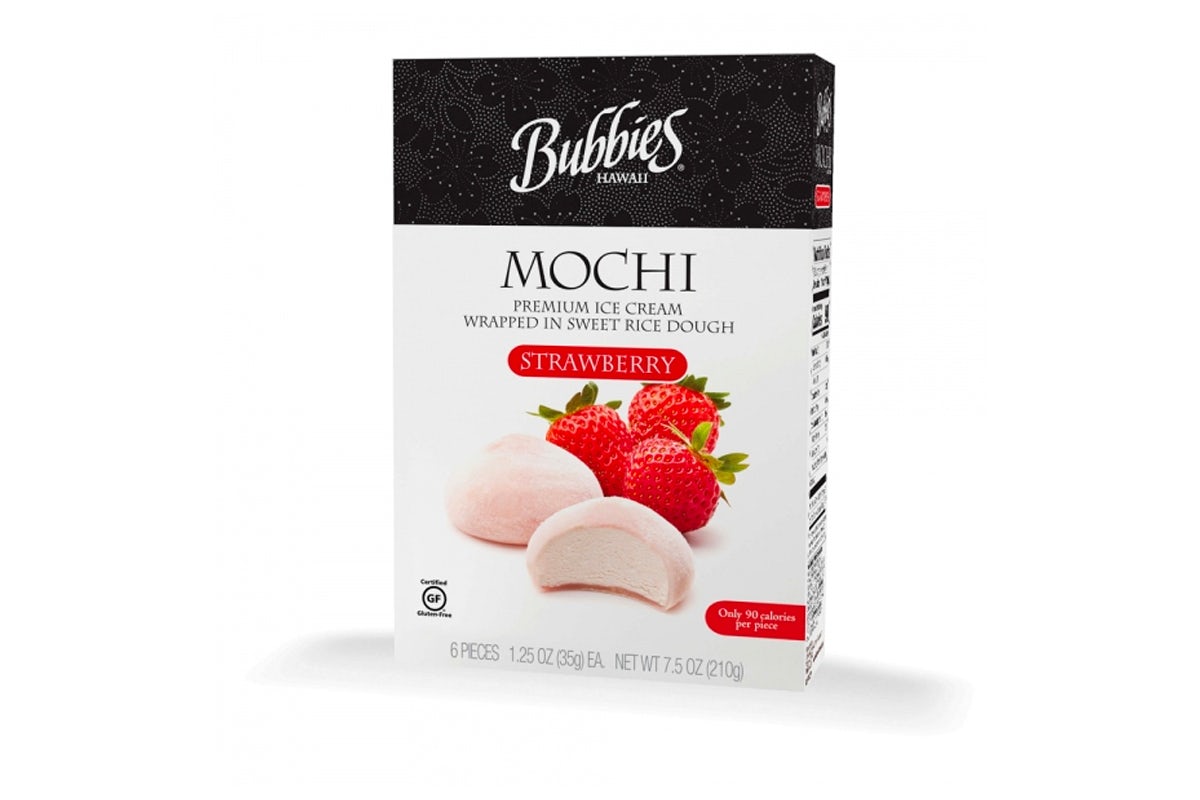 Order Strawberry Mochi - 6-Pack food online from A La Mode store, Boulder on bringmethat.com