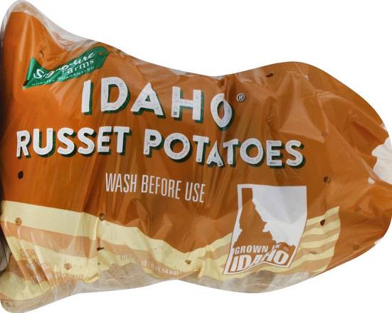 Order Signature Farms · Idaho Russet Potatoes (10 lbs) food online from Albertsons store, Saint George on bringmethat.com